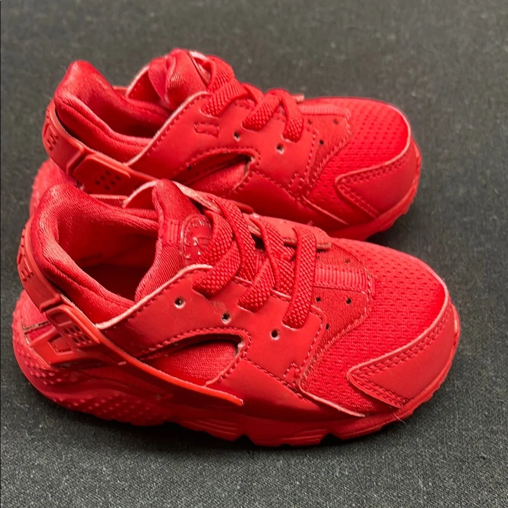 Nike Red Sneakers Chunky Design
